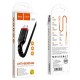 Дата кабель USB 2.0 AM to Micro 5P 1.0m 2.4A nylon X59 black HOCO (6931474744890) Дата кабель USB 2.0 AM to Micro 5P 1.0m 2.4A nylon X59 black HOCO (6931474744890)