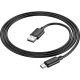 Дата кабель USB 2.0 AM to USB-C 1.0m X88 Gratified black HOCO (6931474783349) Дата кабель USB 2.0 AM to USB-C 1.0m X88 Gratified black HOCO (6931474783349)