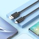 Дата кабель USB 2.0 AM to USB-C 1.0m X88 Gratified black HOCO (6931474783349) Дата кабель USB 2.0 AM to USB-C 1.0m X88 Gratified black HOCO (6931474783349)