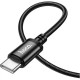 Дата кабель USB 2.0 AM to USB-C 3.0m X91 Radiance black HOCO (6931474788726) Дата кабель USB 2.0 AM to USB-C 3.0m X91 Radiance black HOCO (6931474788726)