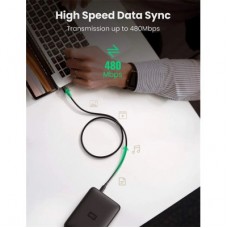 Дата кабель USB 2.0 AM to Mini 5P 3.0m 2A PVC black Ugreen (UGR-10386) Дата кабель USB 2.0 AM to Mini 5P 3.0m 2A PVC black Ugreen (UGR-10386) - Фото