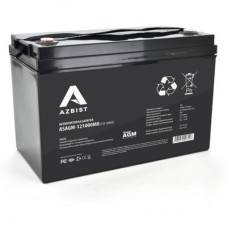 Батарея до ДБЖ AZBIST 12 V 100 Ah Super AGM (ASAGM-121000M8) - Фото