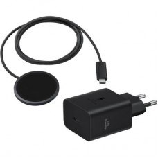 Зарядний пристрій Samsung Magnetic Wireless Qi2.2 25 W 1.5 m + Adapter USB-C PD45W dark gray (EP-P2900TBEGWW) - Фото