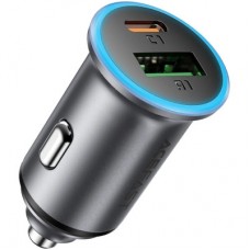 Зарядное устройство Acefast 1xUSB-C PD65W + 1xUSB black (6974316284963)