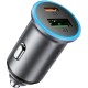 Зарядное устройство Acefast 1xUSB-C PD65W + 1xUSB black (6974316284963)
