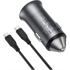 Зарядний пристрій Acefast 1xUSB-C PD95W + 1xUSB gray (6974316285304) - Фото