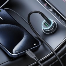 Зарядний пристрій Acefast 1xUSB-C PD95W + 1xUSB gray (6974316285304) - Фото