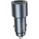 Зарядное устройство HOCO 1xUSB-C PD30W + 1xUSB QC3.0 48W car adapter Z60 gray (6942007642095) Зарядное устройство HOCO 1xUSB-C PD30W + 1xUSB QC3.0 48W car adapter Z60 gray (6942007642095)
