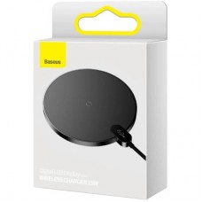 Зарядний пристрій Baseus Wireless Qi 15 W + cable USB-C 1.5m (CCED000001) - Фото