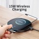 Зарядное устройство Baseus Wireless Qi 15W + cable USB-C 1.5m (CCED000001) Зарядное устройство Baseus Wireless Qi 15W + cable USB-C 1.5m (CCED000001)