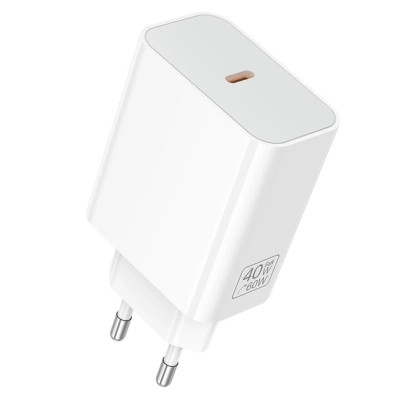 Зарядное устройство BOROFONE BA109A USB-C PD40W white (6941991126888)