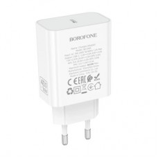 Зарядний пристрій BOROFONE BA109A USB-C PD40W white (6941991126888) Зарядний пристрій BOROFONE BA109A USB-C PD40W white (6941991126888) - Фото