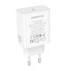Зарядное устройство BOROFONE BA109A USB-C PD40W white (6941991126888)