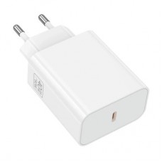 Зарядний пристрій BOROFONE BA109A USB-C PD40W white (6941991126888) Зарядний пристрій BOROFONE BA109A USB-C PD40W white (6941991126888) - Фото