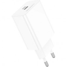 Зарядний пристрій BOROFONE BA21A USB-C PD20W white (6941991111402) Зарядний пристрій BOROFONE BA21A USB-C PD20W white (6941991111402) - Фото