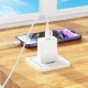 Зарядний пристрій BOROFONE USB-C PD20W + cable USB-C to Lightning white (6941991111419)