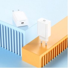 Зарядний пристрій BOROFONE BA21A USB-C PD20W white (6941991111402) Зарядний пристрій BOROFONE BA21A USB-C PD20W white (6941991111402) - Фото