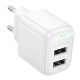 Зарядное устройство BOROFONE BAS41A 2xUSB white (6941991113741)