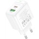 Зарядное устройство BOROFONE BAS44A 1xUSB-C PD20W + 1xUSB QC3.0 white (6941991113840) Зарядное устройство BOROFONE BAS44A 1xUSB-C PD20W + 1xUSB QC3.0 white (6941991113840)