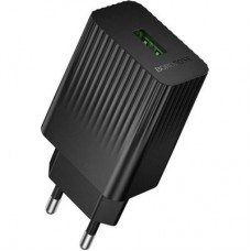 Зарядное устройство BOROFONE BAS72A USB QC3.0 18W black (6941991122637)
