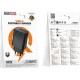 Зарядное устройство BOROFONE BAS72A USB QC3.0 18W black (6941991122637)