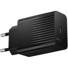Зарядний пристрій BOROFONE BAS75A USB-C PD30W black (6941991122811) Зарядний пристрій BOROFONE BAS75A USB-C PD30W black (6941991122811) - Фото