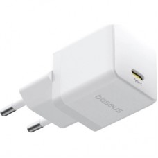 Зарядний пристрій Baseus USB-C PD20W white (P10111602213-00) - Фото