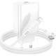 Зарядний пристрій BOROFONE USB-C PD20W + cable USB-C to Lightning white (6941991111419)