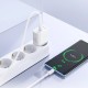 Зарядний пристрій BOROFONE USB-C PD20W + cable USB-C to USB-C white (6941991121371)