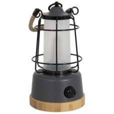 Фонарь Bo-Camp Harlington Rechargable Dimming 370 Lumen Bamboo-Grey (5818921) (DAS303872)