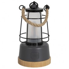 Фонарь Bo-Camp Harlington Rechargable Dimming 370 Lumen Bamboo-Grey (5818921) (DAS303872) - Фото