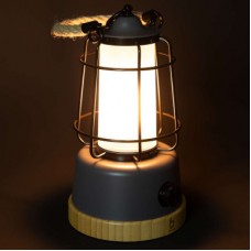 Фонарь Bo-Camp Harlington Rechargable Dimming 370 Lumen Bamboo-Grey (5818921) (DAS303872) - Фото