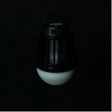 Фонарь Bo-Camp + знищувач комах Atom WP Rechargable 180 Lumen Black (5818804) (DAS303870) - Фото