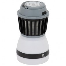 Фонарь Bo-Camp + знищувач комах Atom WP Rechargable 200 Lumen Grey/Black (5818805) (DAS303871)