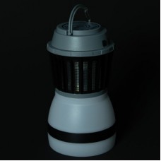 Фонарь Bo-Camp + знищувач комах Atom WP Rechargable 200 Lumen Grey/Black (5818805) (DAS303871) - Фото