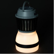 Фонарь Bo-Camp + знищувач комах Atom WP Rechargable 200 Lumen Grey/Black (5818805) (DAS303871) - Фото