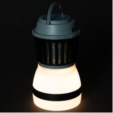 Фонарь Bo-Camp + знищувач комах Atom WP Rechargable 200 Lumen Grey/Black (5818805) (DAS303871) - Фото
