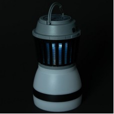 Фонарь Bo-Camp + знищувач комах Atom WP Rechargable 200 Lumen Grey/Black (5818805) (DAS303871) - Фото