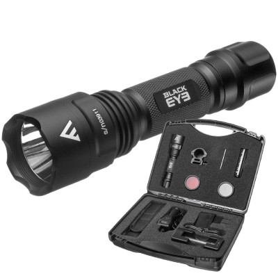 Фонарь Mactronic тактичний Black Eye 650 (650 Lm) Recharg Type-C Gun Mount RGB Kit (L-MX532L-RC/SET3) (DAS303694)
