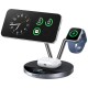 Зарядний пристрій Anker Wireless 3-in-1 MagGo 25 W AirCool Dock Stand black (B25X7G11)
