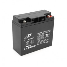 Батарея до ДБЖ Ritar HR12-60W, 12 V 17.0 Ah (HR1260B) - Фото