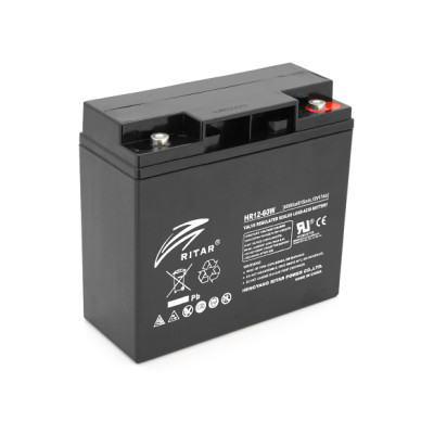 Батарея до ДБЖ Ritar HR12-60W, 12 V 17.0 Ah (HR1260B)