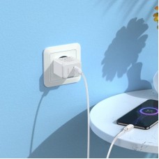 Зарядний пристрій HOCO CS11A USB + cable USB to Micro 5P white (6942007603591) - Фото