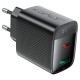 Зарядний пристрій Acefast A106 1xUSB-C PD45W + 1xUSB QC3.0 GaN black (6974316284031) Зарядний пристрій Acefast A106 1xUSB-C PD45W + 1xUSB QC3.0 GaN black (6974316284031)