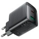 Зарядний пристрій Acefast A106 1xUSB-C PD45W + 1xUSB QC3.0 GaN black (6974316284031) Зарядний пристрій Acefast A106 1xUSB-C PD45W + 1xUSB QC3.0 GaN black (6974316284031)