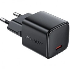 Зарядний пристрій Acefast A117 USB-C PD20W GaN black (6974316284987) Зарядний пристрій Acefast A117 USB-C PD20W GaN black (6974316284987) - Фото