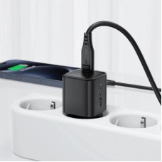 Зарядний пристрій Acefast A117 USB-C PD20W GaN black (6974316284987) Зарядний пристрій Acefast A117 USB-C PD20W GaN black (6974316284987) - Фото