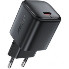 Зарядний пристрій Acefast A136 USB-C PD40W GaN black (6974316286233) Зарядний пристрій Acefast A136 USB-C PD40W GaN black (6974316286233) - Фото