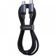 Дата кабель USB-C to USB-C 1.0m 100 W 480Mbps black Ugreen (65832) Дата кабель USB-C to USB-C 1.0m 100 W 480Mbps black Ugreen (65832)