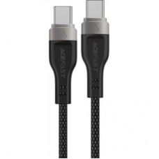 Дата кабель USB-C to USB-C 1.2m 60W 3A nylon black Acefast (6974316280217) - Фото
